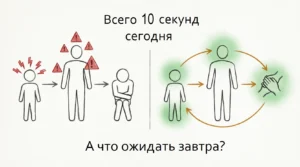 Схема контура управления: как реагировать на истерику ребенка — нарушение личного пространства через истерику